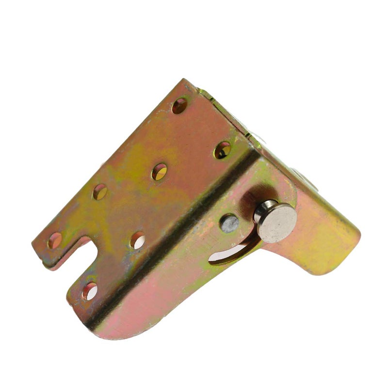 Luomorgo 2 Pcs Folding Self Bracket Locking Hinge Heavy Duty Leg Fittings Angle Braces Extension Support Bracket for Table Folding Legs Worktables Laundry Garage Boats Beds Furniture - Image 3